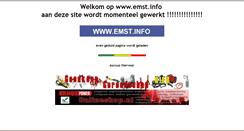 Desktop Screenshot of emst.info